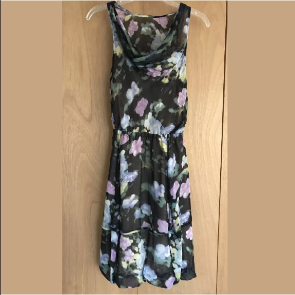 Tracy Reese Anthropologie Silk Floral Dress